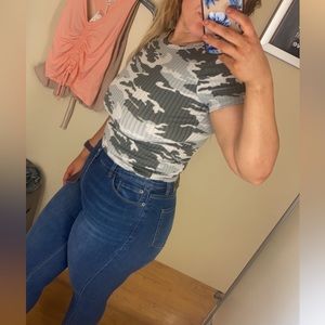 Tight Fitting Crop Top